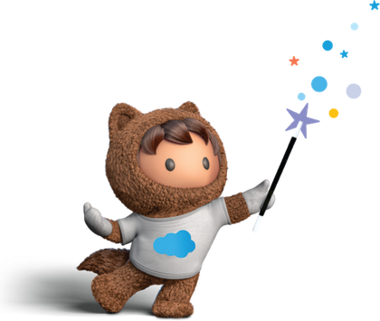AI character casting an automation spell with a wand