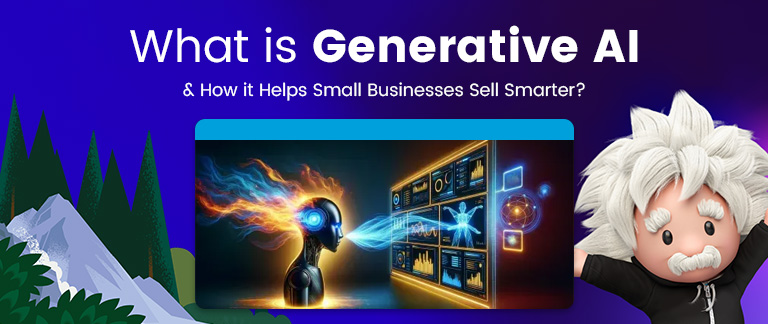 What is Generative AI & How Does it Help Small Businesses Sell Smarter?