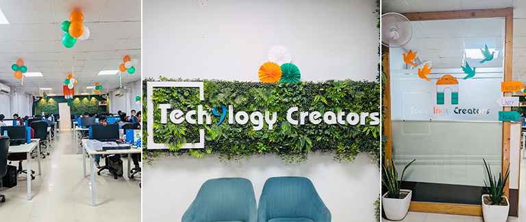 A Glimpse into Independence Day Celebrations at Tech9logy Creators!