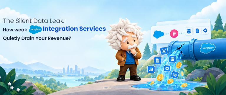 The Silent Data Leak: How Weak Salesforce Integration Services Quietly Drain Your Revenue?